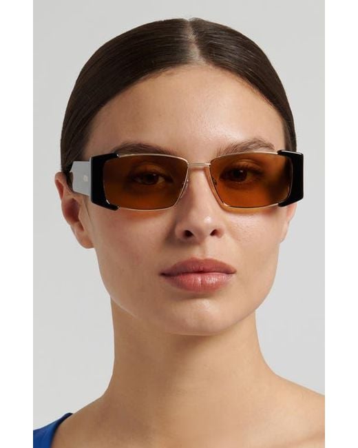 Moschino Multicolor 57Mm Rectangular Sunglasses