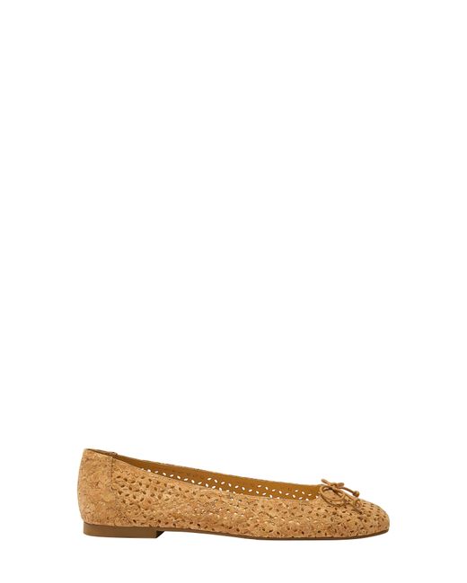 Jack Rogers Kenlyn Ballet Flat in Natural Lyst