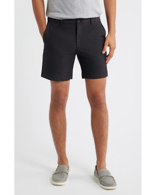 Tommy Bahama Black Chip Shot Islandzone Stretch Nylon Blend Ripstop Shorts for men