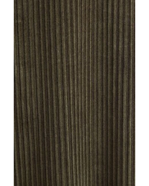 Altuzarra Brown Dash Pleated Barrel Leg Crop Pants