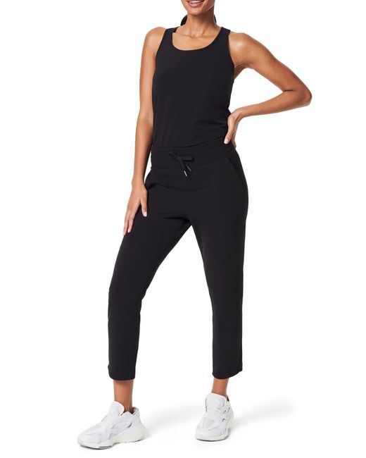 Spanx Black Spanx Out Of Office High Waist Crop Tapered Pants