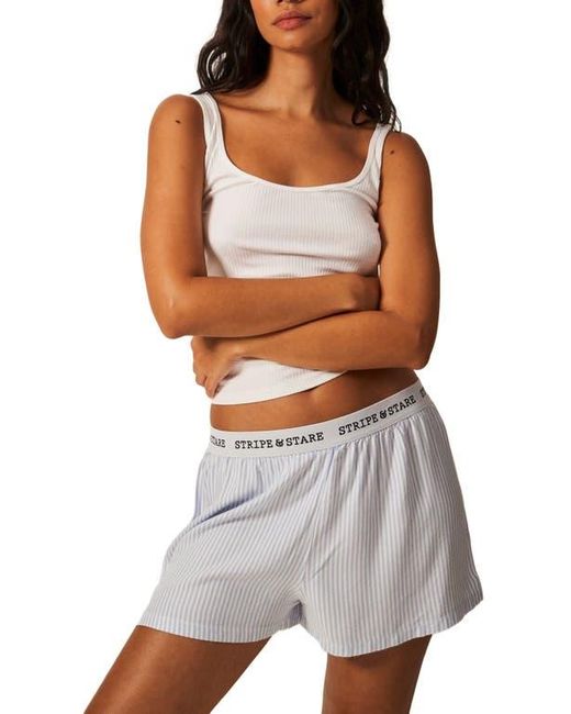 Stripe & Stare Multicolor Ecovero Pyjama Shorts