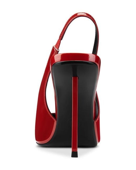 Femme LA Red G63 Slingback Pump