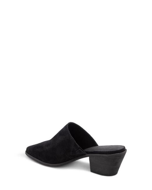 Chocolat Blu Black Cellia Pointed Toe Mule