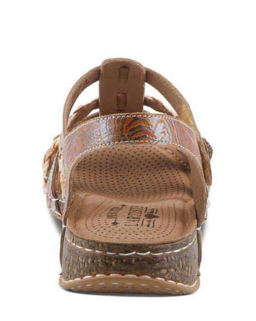 Spring Step Brown Delila Strappy Sandal