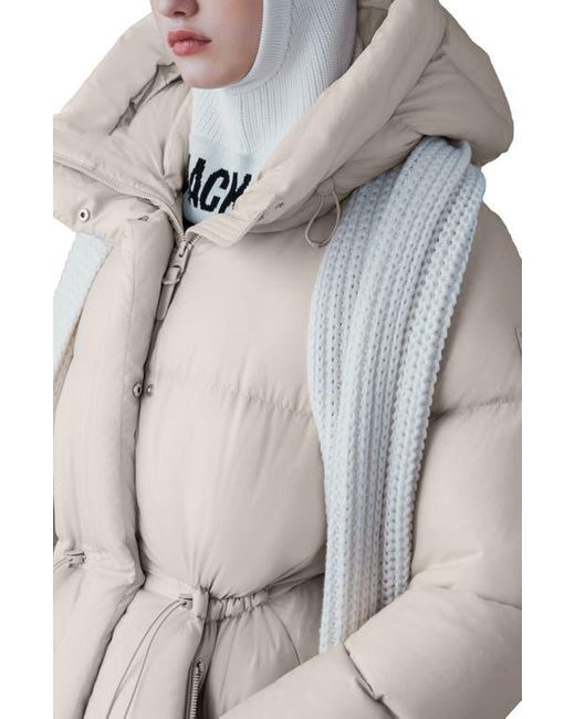 Mackage Natural Freya-Sw Water Repellent 750 Fill Power Down Puffer Jacket