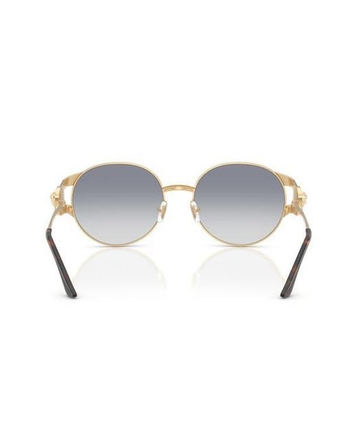 Versace Blue 54Mm Round Sunglasses