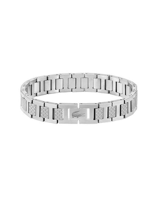 Lacoste White Metropole Bracelet for men