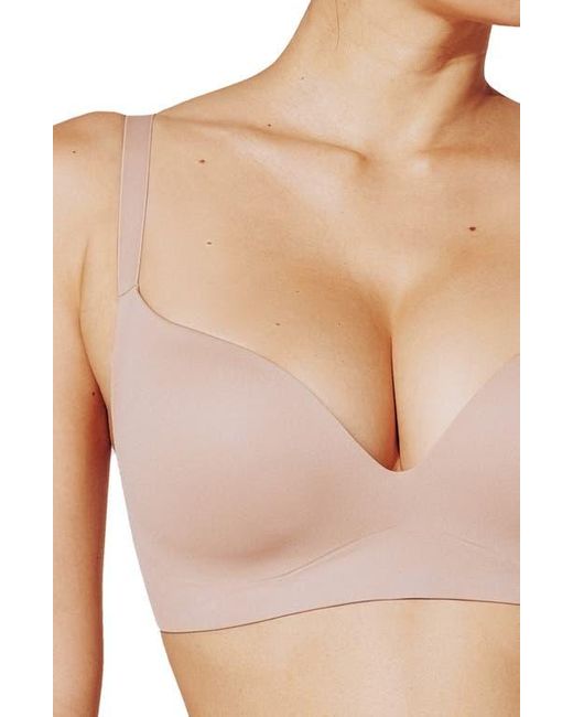 Thirdlove Natural Zero Edge Wireless Push-Up Bra