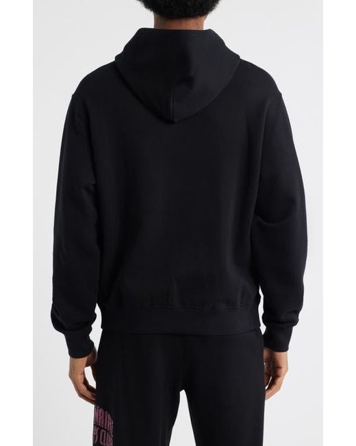 BBCICECREAM Blue Curve Cotton Graphic Hoodie for men