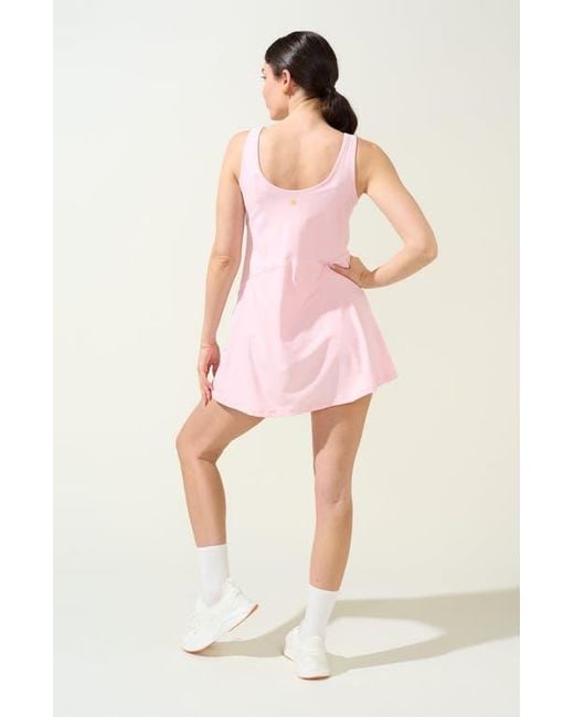 Bobbe Active Pink Breakpoint A-Line Tennis Dress