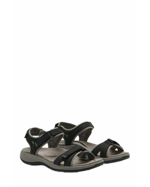 ABEO Black Goleta Sandal
