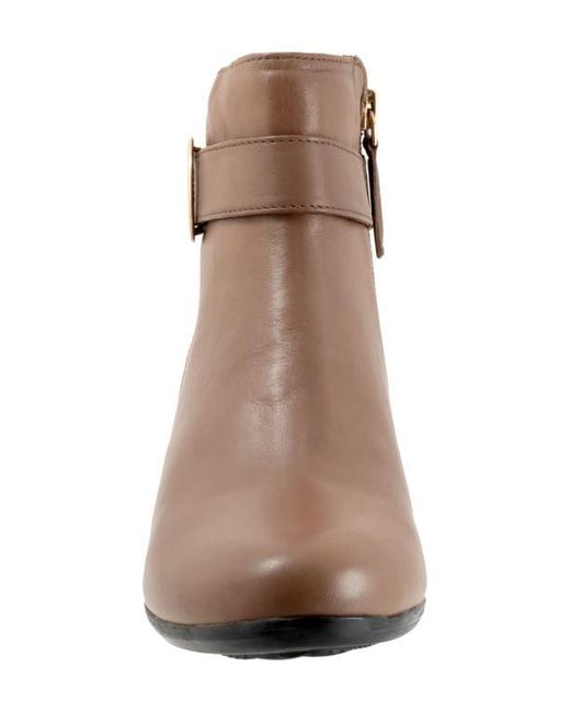 Trotters Brown Melody Bootie