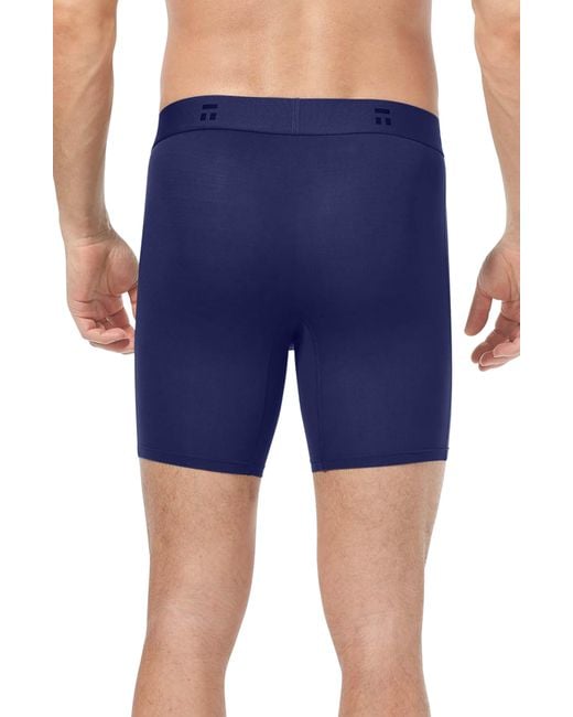 Tommy John Air 6-inch Boxer Briefs in Blue for Men