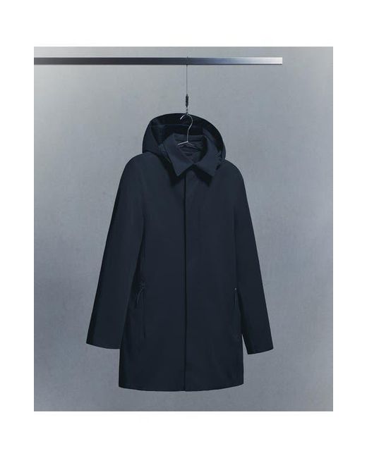 Mango Black Packable Parka for men