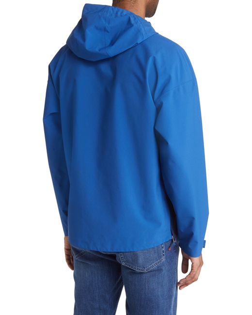 COTOPAXI Blue Cielo Water Resistant Hooded Pullover Jacket for men