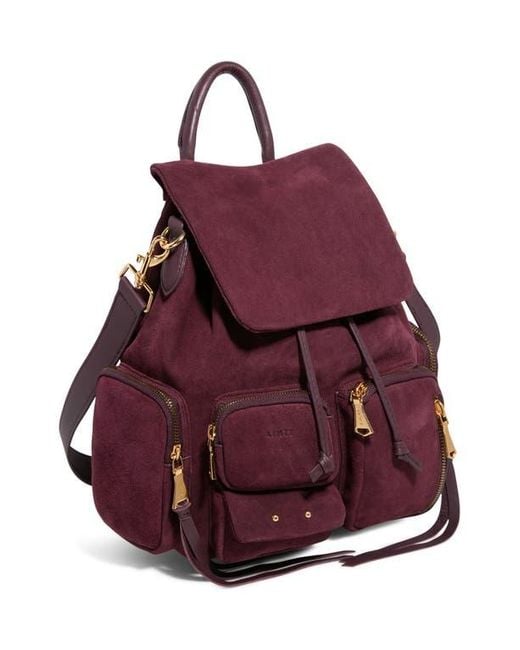 Aimee Kestenberg Purple Away We Go Backpack