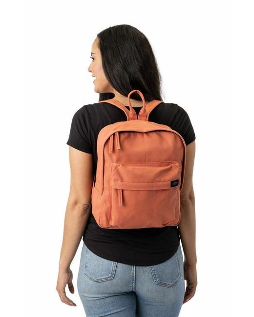 Terra Thread Orange Organic Cotton Mini Backpack