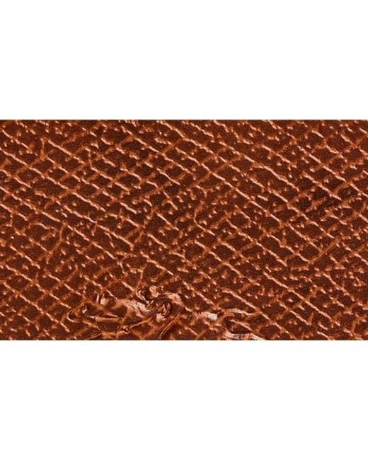 Longchamp Brown Epure Leather Card Case