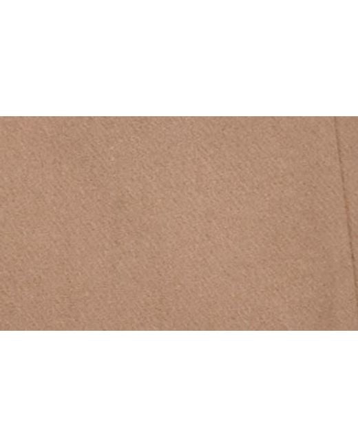 Andrew Marc Natural Scout Wool Blend Trench Coat