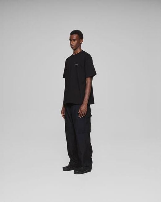vowels Black Classic Tee for men