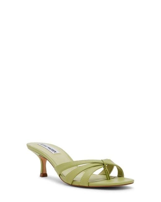 Steve Madden Green Cary Heeled Sandal