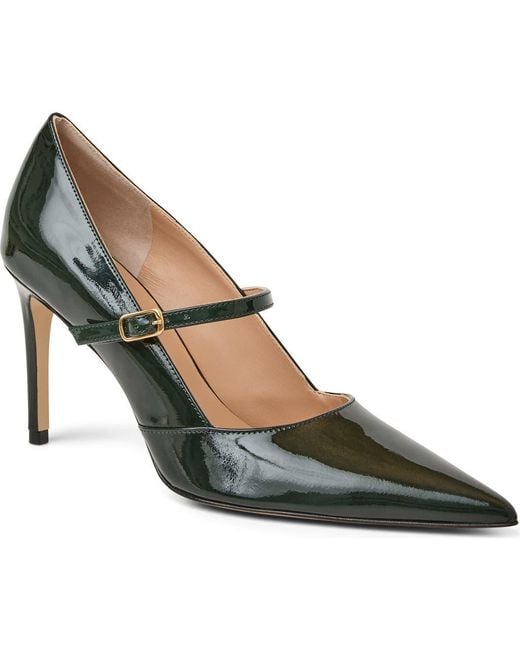 Bruno Magli Green Prima Pointed Toe Mary Jane Pump