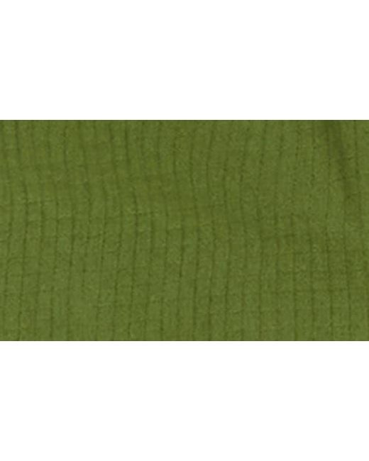 Adidas Green Trefoil Essentials Cotton Ripstop Cargo Pants for men