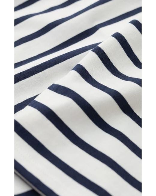 Seasalt Cornwall Multicolor Sailor Stripe Organic Cotton Top