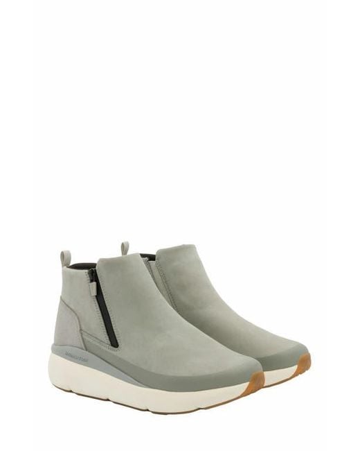 ABEO Gray Mxv Shift Zip Bootie
