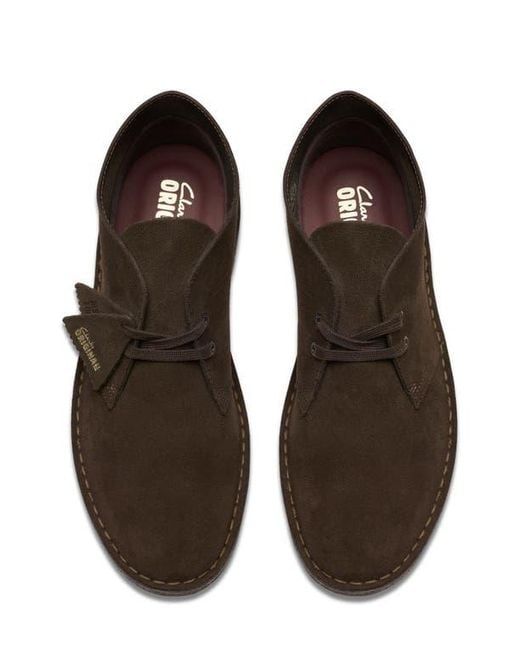 Clarks Brown Clarks Desert Chukka Boot for men