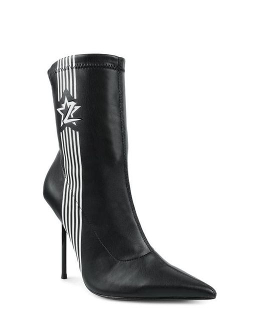 Zigi Black Fit Stiletto Bootie