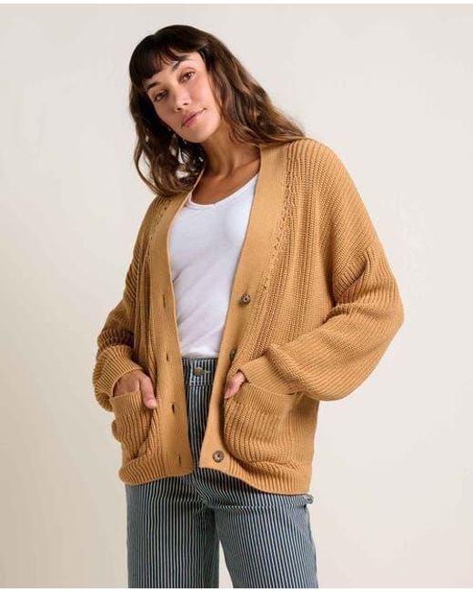 Toad & Co. Natural Bianca Shaker Cardigan