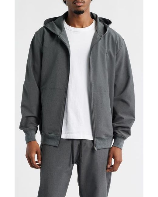 Saint Studio Gray Tempo Tech Zip Jacket for men