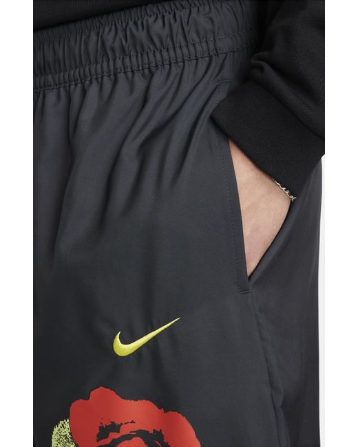 Nike Men's Sportswear Gel Rose City Woven Flow Shorts-Blue - Hibbett