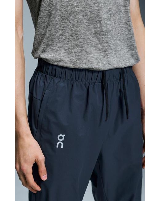 On Shoes Blue Core Zip Cuff Pants for men