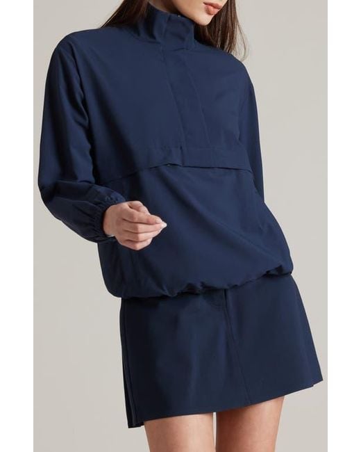Rhone Blue Mirage Pullover Jacket