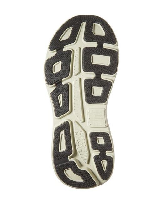 Hoka One One White Bondi 9 Running Shoe for men