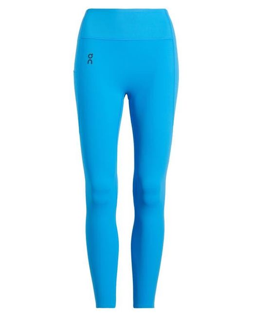 On Shoes Blue Studio Crop Leggings