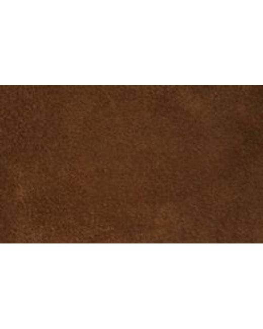 Acne Brown Multipocket Suede Bucket Bag