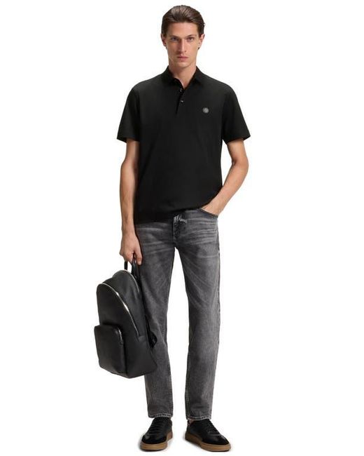 Boss Black Parris Solid Cotton Polo for men