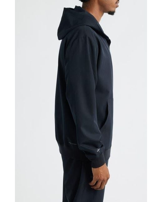 Saint Studio Blue Tempo Tech Zip Jacket for men