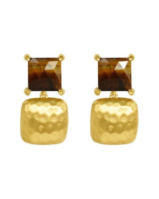 Dean Davidson Yellow Nomad Drop Earrings