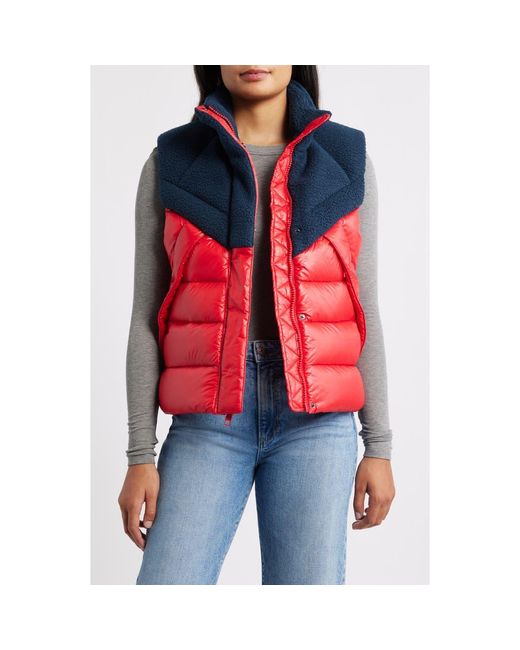 Helly Hansen Red Bliss Hybrid 600 Fill Power Down Vest