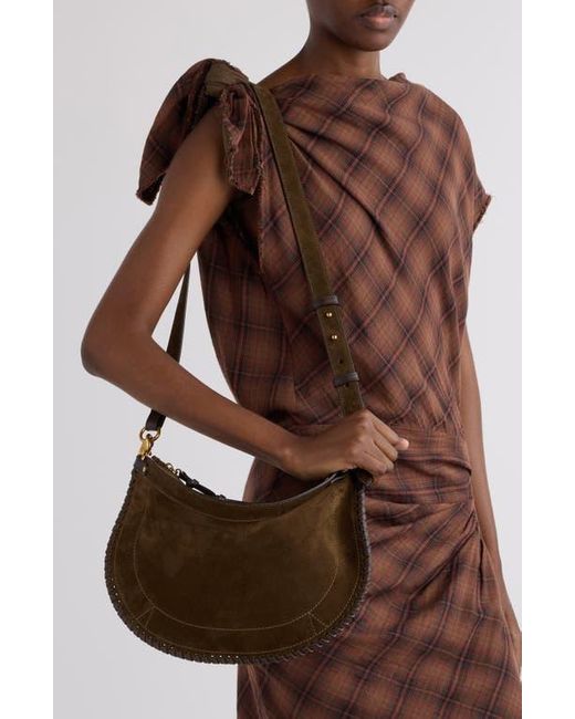 Isabel Marant Brown Oskan Soft Zipped Shoulder Bag