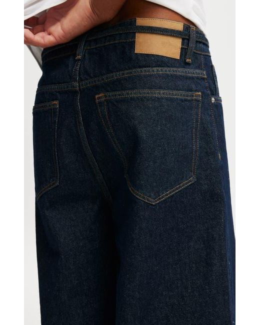 Cotton On Blue Super Baggy Jort for men