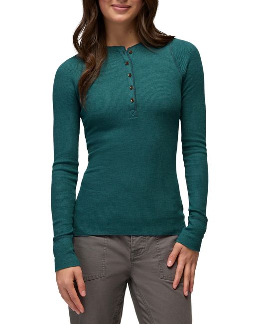 Prana Green Touchstone Henley