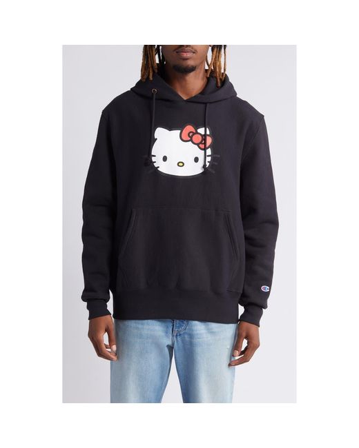 Hello kitty black hoodie hotsell