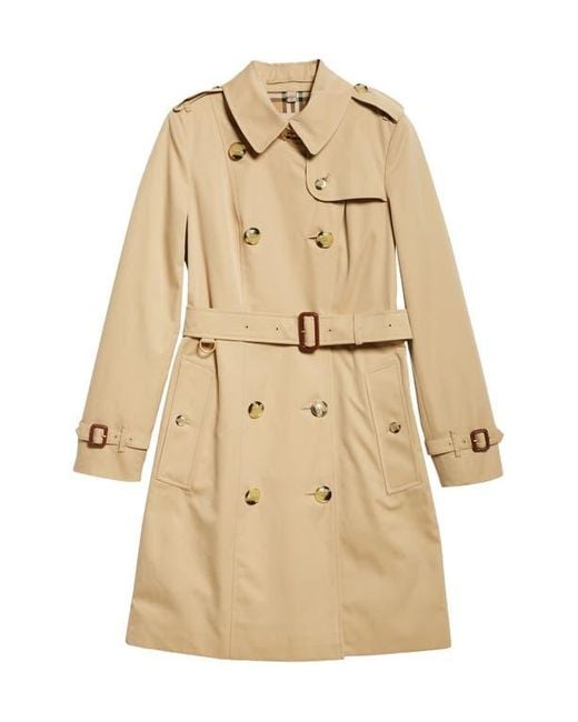 Burberry Natural Chelsea Long Heritage Trench Coat