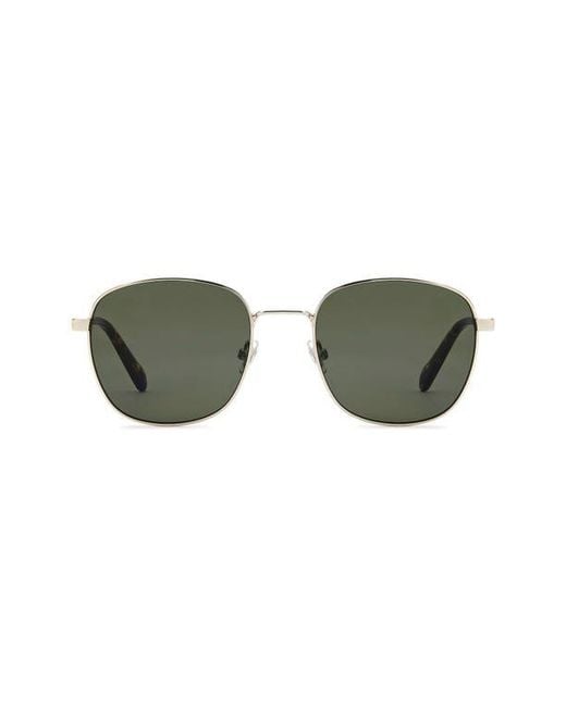 Fossil Green 53Mm Square Sunglasses for men